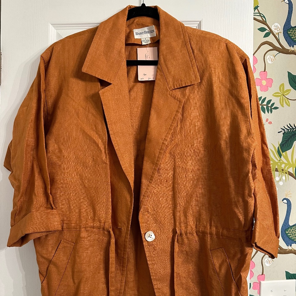 Vintage cinch jacket